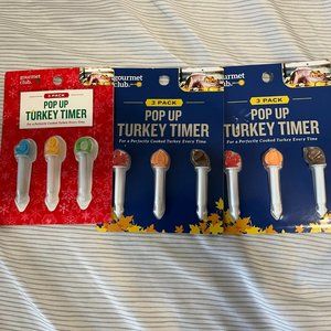 Gourmet club Pop Up Turkey Timer - 3x 3 pack